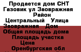 Продается дом СНТ Газовик ул Заовражная 548 › Район ­ Центральный › Улица ­ Заовражная › Дом ­ 548 › Общая площадь дома ­ 56 › Площадь участка ­ 500 › Цена ­ 1 350 000 - Оренбургская обл. Недвижимость » Дома, коттеджи, дачи продажа   